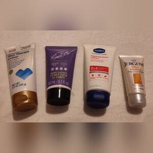 NEW! Bundle Of 4 Hand Lotions! (Vaseline Hand Sanitizer Lotion Included)